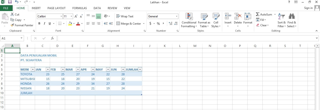 Tutorial Microsoft Excel 2013  AgusDar.com